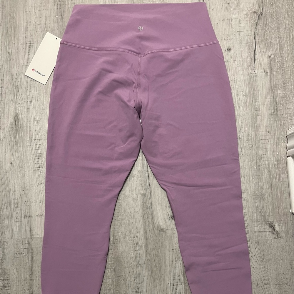 Lululemon align 25” in wisteria purple - size 14